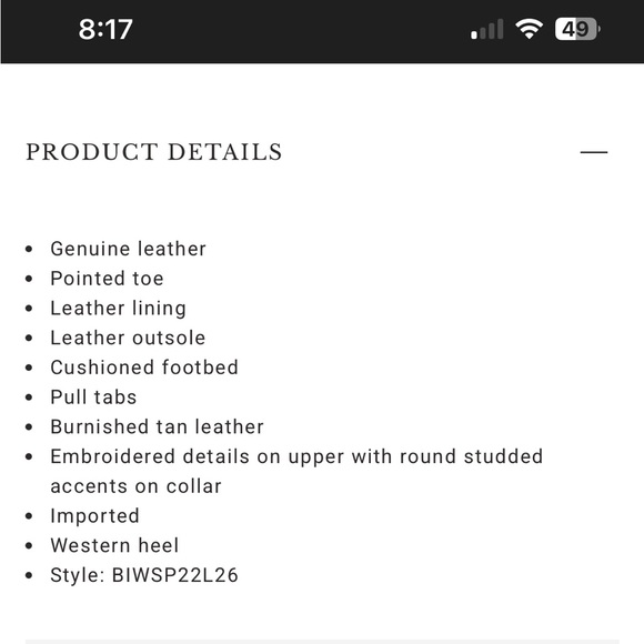 Idyllwind Western Boots - Picture 6 of 6